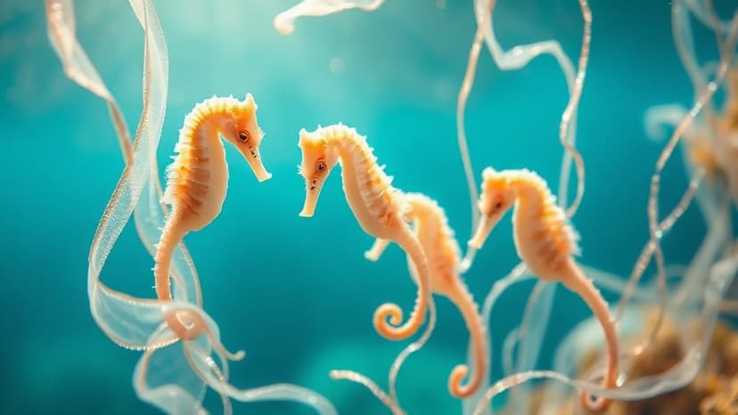 Seahorses Rescued from Ghost Nets in Maharashtra