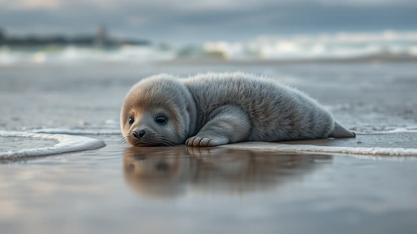 Seal Blocks Road, Causes Traffic Chaos in North Yorkshire
