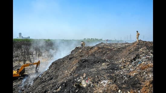 Massive Dumpsite Fire Doused After Four Days