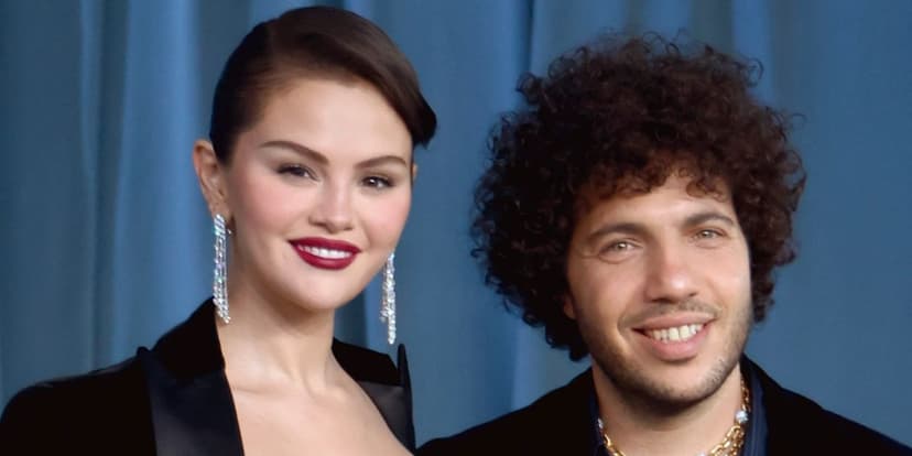 Selena Gomez & Benny Blanco's PDA at Swift Wedding