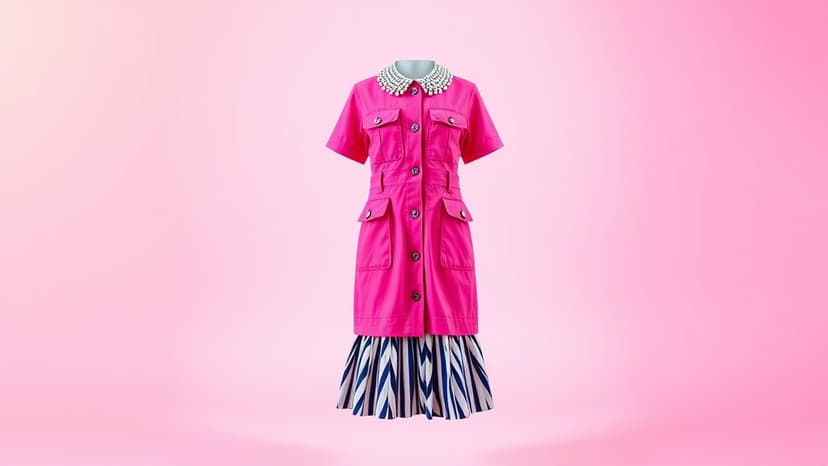 Selena Gomez Wears Barbie Pink Power Dress