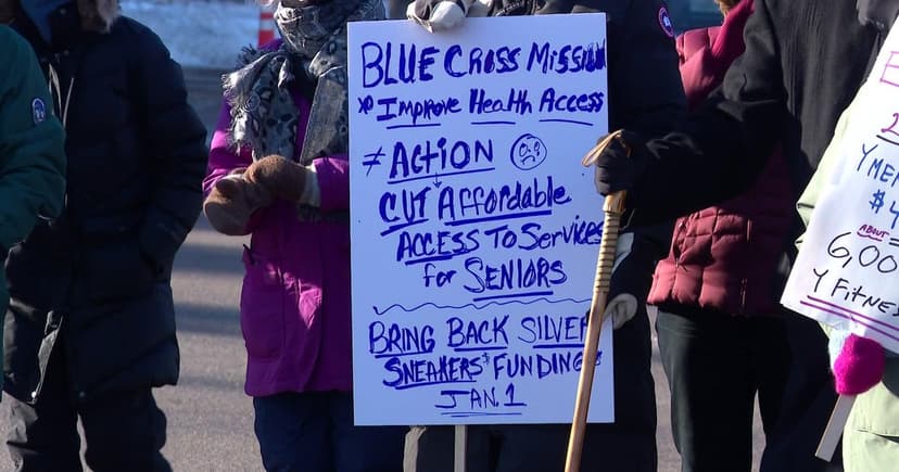 Seniors Rally Against BCBS Gym Cut