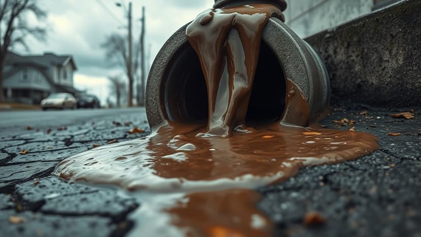 Sewage Floods Homes: Is Your Street Next?