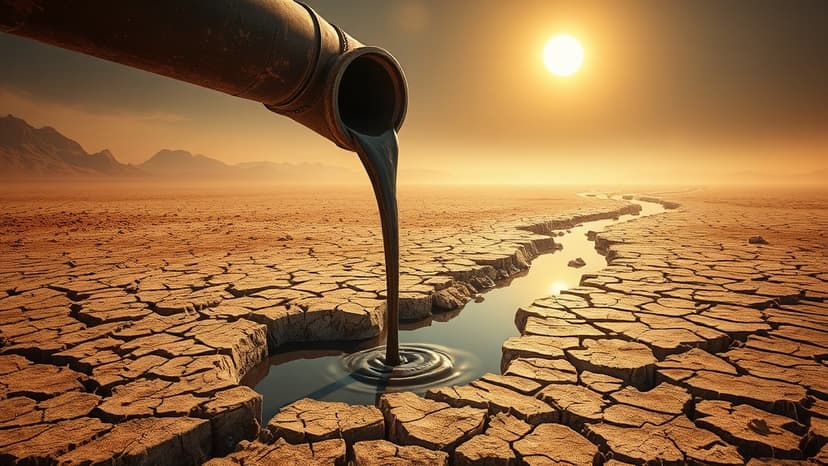 Drought Amidst Sewage: Rivers Polluted Despite Dry Spells