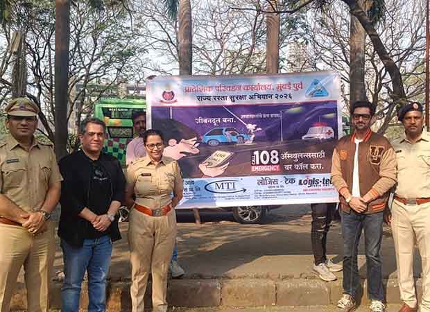 Actor Shaad Randhawa Champions Road Safety in Mumbai