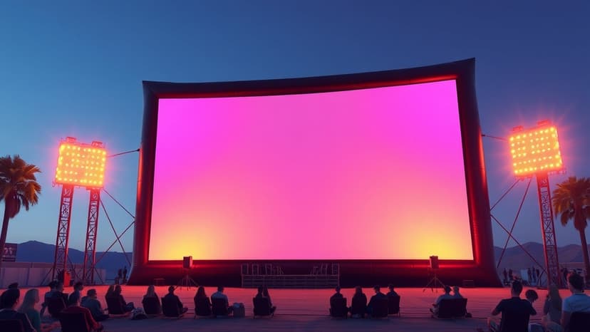 Shah Rukh Khan Classics Hit Inflatable Cinema at IFFI