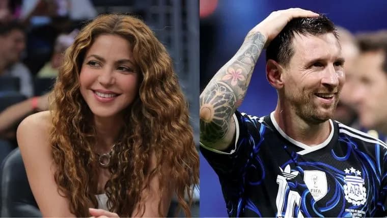 Shakira Cheers Messi's World Cup Semifinal Win