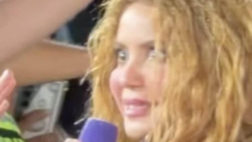 Shakira's Horror: Pique Cut-out Appears at Concert
