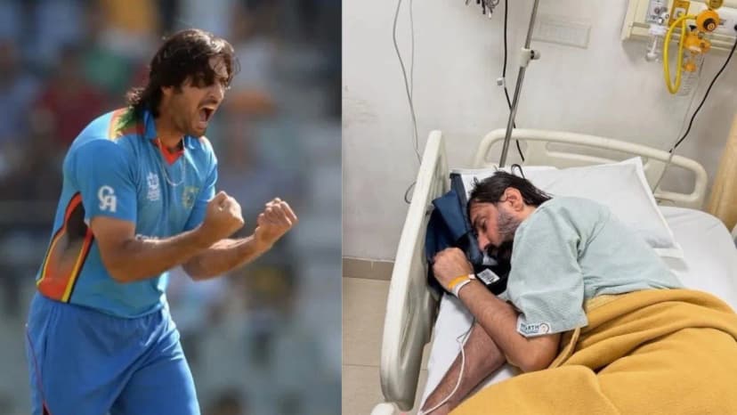 Afghan Cricketer Shapoor Zadran Fights for Life