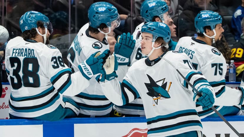 Hometown Hero Celebrini Leads Sharks Over Canucks