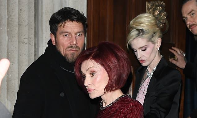 Sharon Osbourne's First Outing Since Ozzy's Death: A Big Brother Star Escorts Her