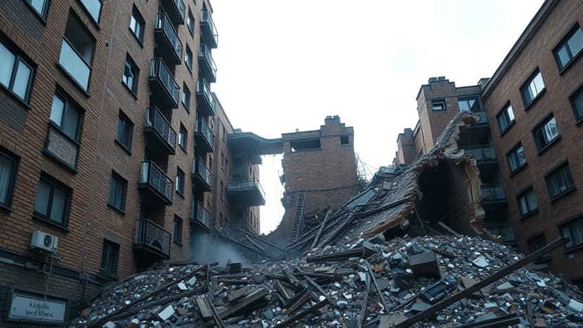 Sheffield Building Partially Collapses, Flats Evacuated