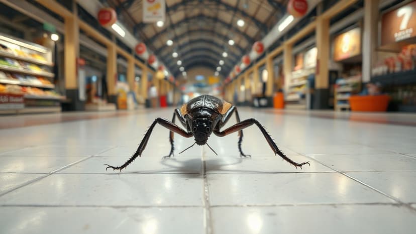 Cockroach Crisis Shuts Sheffield Market