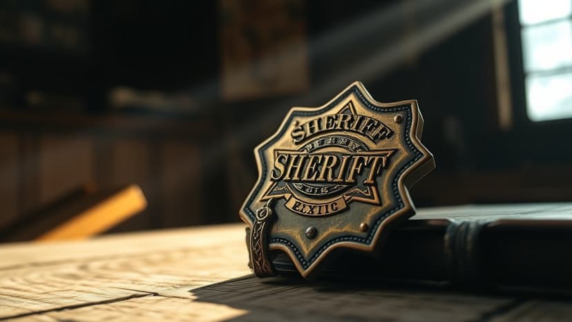 Sheriff Country Couple Caught Kissing by Daughter