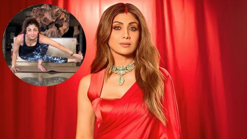 Shilpa Shetty's Yoga Secret: Baby Grasshopper Pose