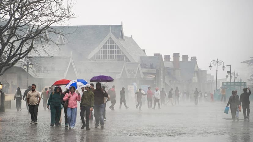 Shimla Hit by Sudden, Fierce Hailstorm