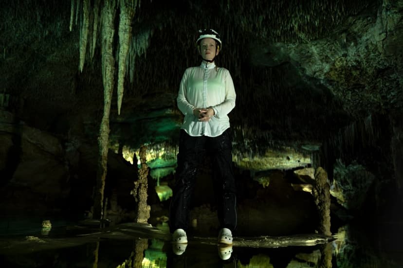 Shirley Manson Explores Mexico's Mayan Caves for Planet