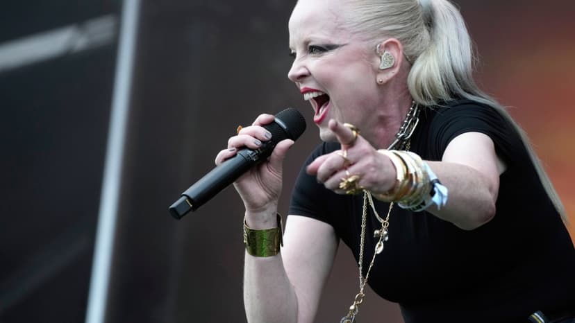 Garbage's Shirley Manson Rages at Beach Ball Fan