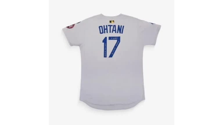 Ohtani's Historic Japan Jersey Hits Auction Block