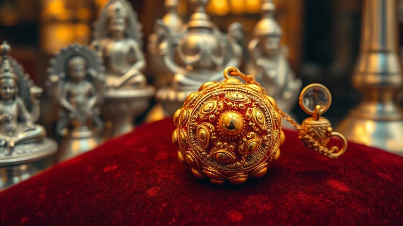 Gold & Silver Sparkle for Shrawan Devotion