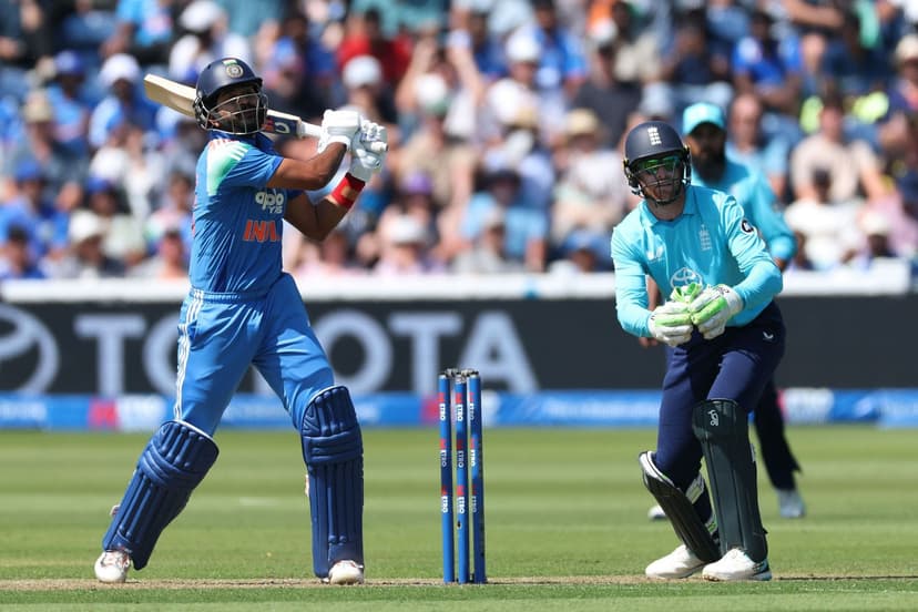 Iyer Hits Fifty in Tense ODI Clash