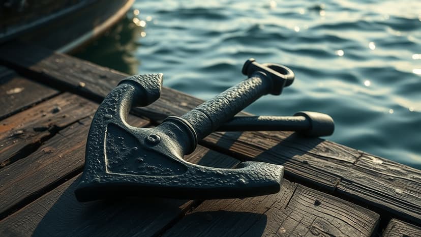 Shropshire Blacksmith Forges Viking Anchor for Denmark Ship