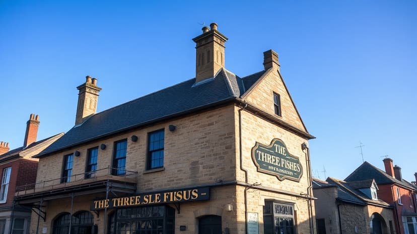 Pub Reopens After 18 Months Following Lorry Crash