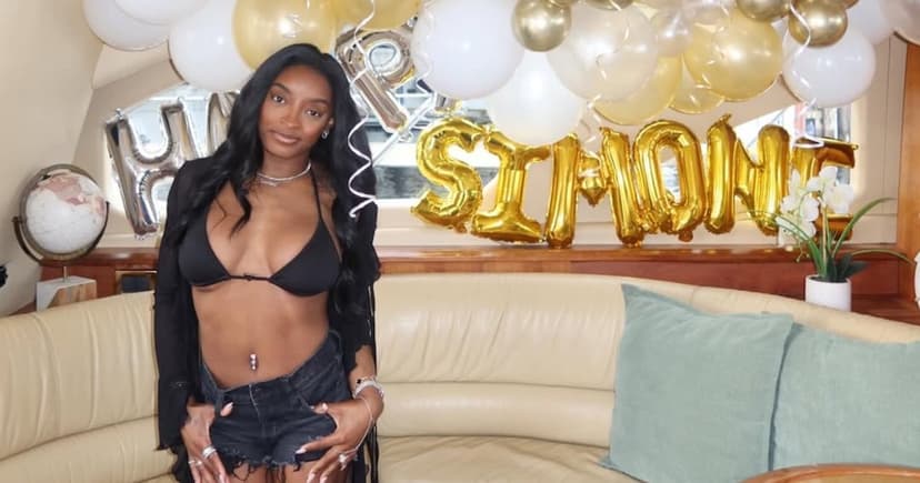 Simone Biles Dazzles at 29 in Stunning Bikini Photos