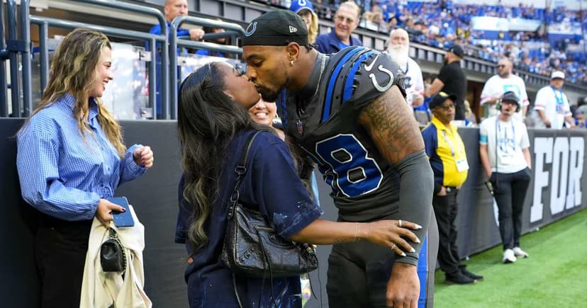 Simone Biles' Lucky Kiss: Colts Edge Texans 19-17