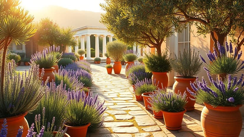 Greek Garden Blooms After 80-Year Wait