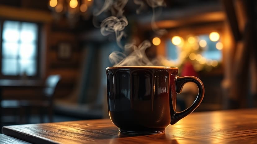 Child Scarred by Overly Hot Ski Resort Drink