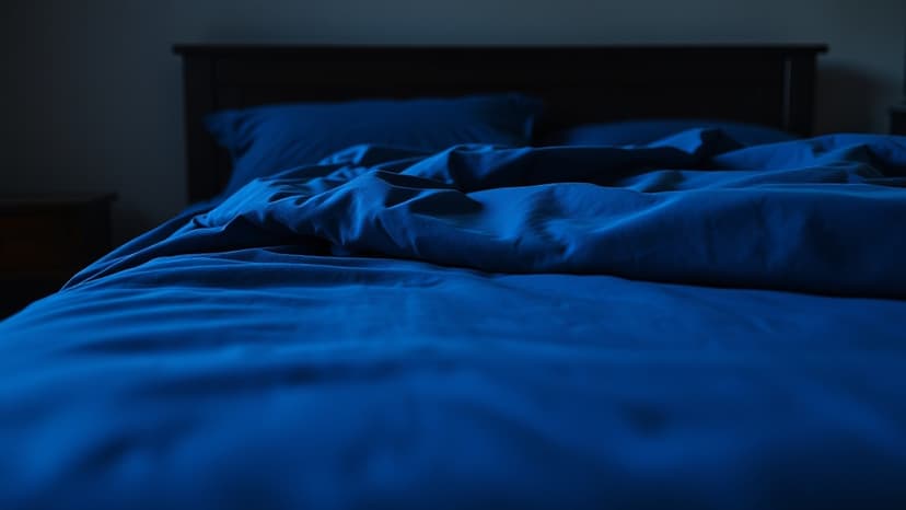 Man's Skin Turns Blue from New Bed Sheets!