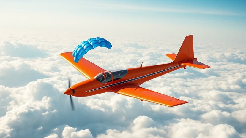 Skydiver's Mid-Air Battle with Tangled Chute