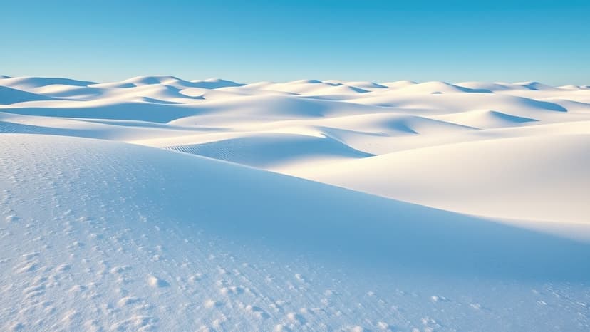 Snow Falls in Deserts: A Surprising Climate Reality