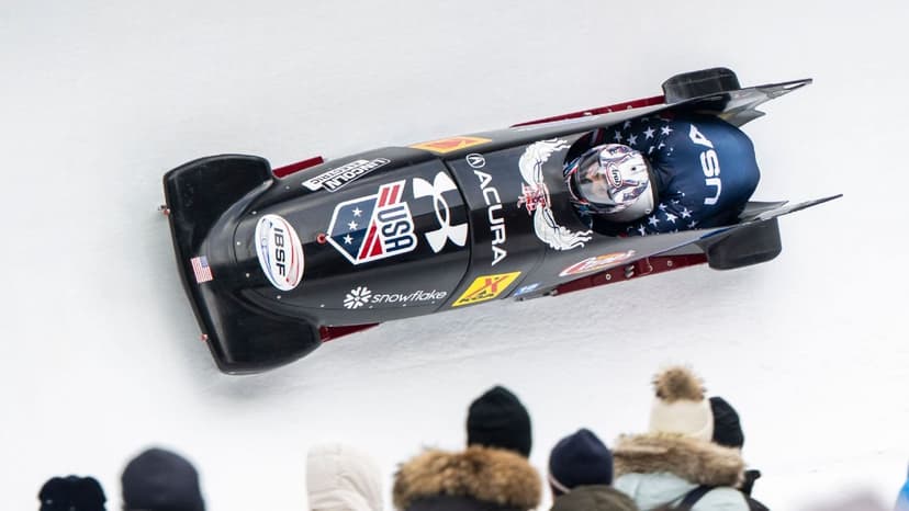 Bobsledder Braves Solo Ride After Teammates Fumble Start