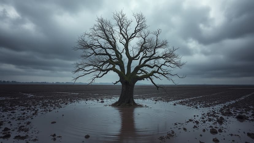 Somerset's Wettest January Since 2014: Flooding Fears Rise