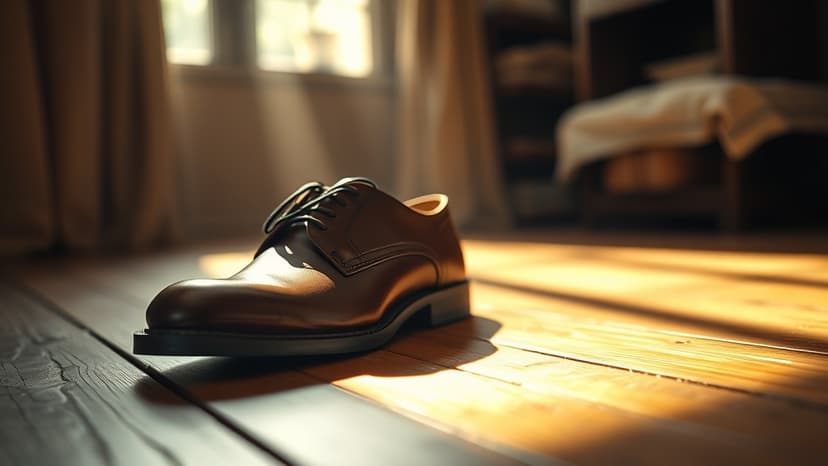 Son's First Earnings Gift Dad Shoes