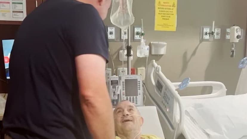 Cancer-Stricken Father Meets Son After 50-Year Search