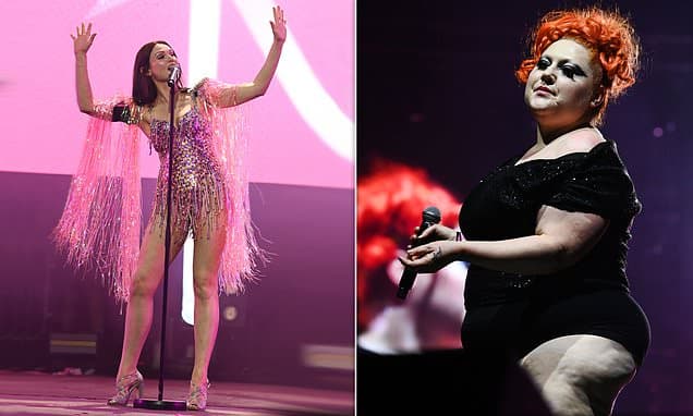 Sophie Ellis-Bextor Dazzles in Pink Bodysuit at London Concert