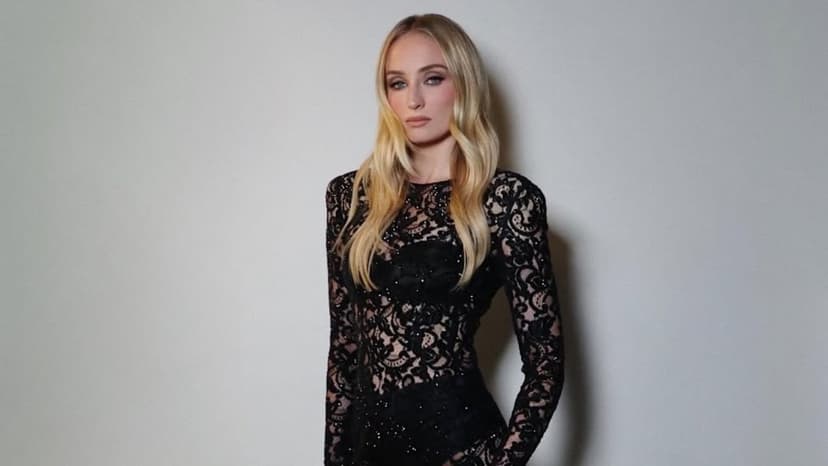 Sophie Turner Embraces 30s in Disco Glam