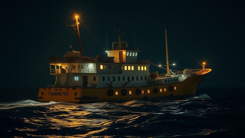 Space-Visible Fleet Plunders Marine Riches