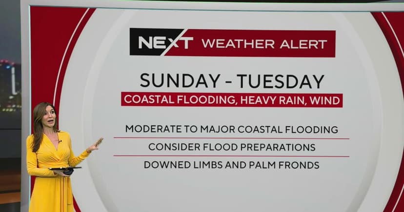Wet, Windy Week Ahead for South Florida