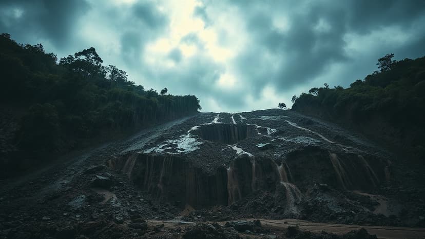 South Korea Flooded: 1 Dead, 4 Injured in Landslide