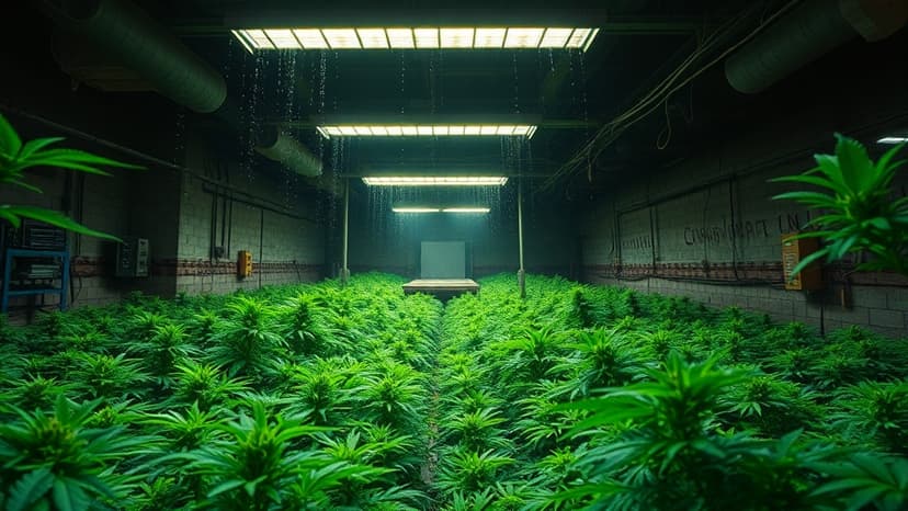 Cannabis Factory Found Under South Shields Bar