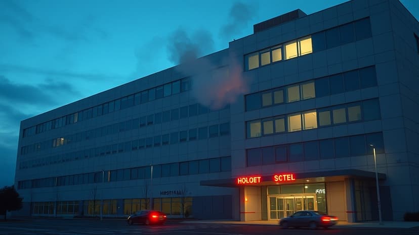 Hospital Fire: 500 Patients Evacuated Safely