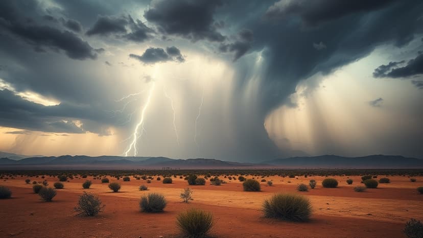 Southwest Heat Breaks as Monsoon Storms Arrive