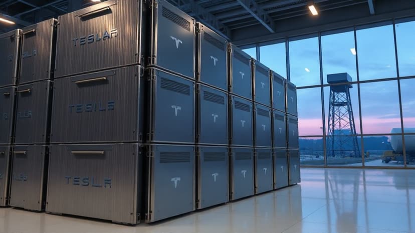 SpaceX Fuels AI with Tesla Megapacks