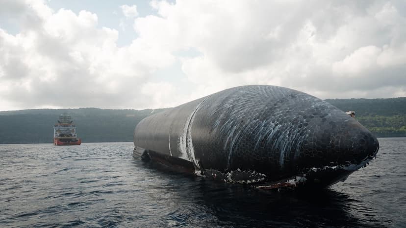 SpaceX Starship Survives Ocean Splashdown Intact!