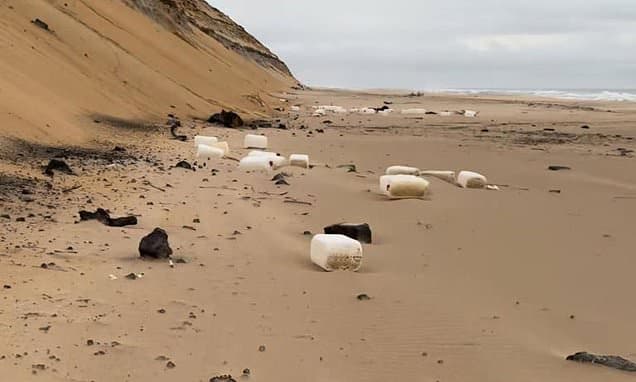 Spain's Beaches Choked by Drug Cartel Fuel Cans