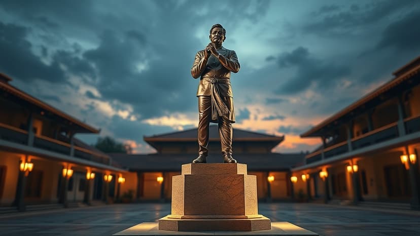 SPB Honored: Kerala Unveils 10-Foot Statue